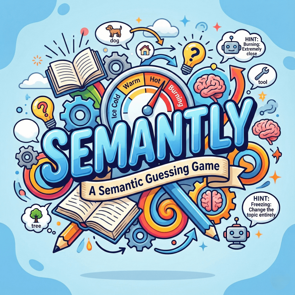 Semantly - Contextual Word Guessing Game